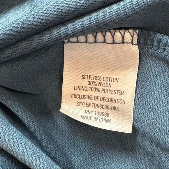 Francesca’s Teal Lace Dress SMALL - Picture 15 of 15